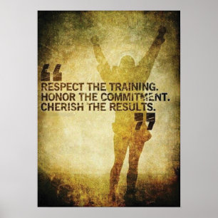 Póster Motivación de entrenamiento