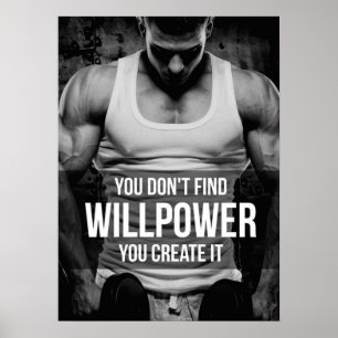 Póster Motivación de entrenamiento