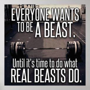 Póster Motivación de entrenamiento