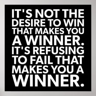 Póster Motivación de entrenamiento