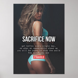 Póster Motivación de entrenamiento