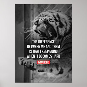 Póster Motivación de entrenamiento