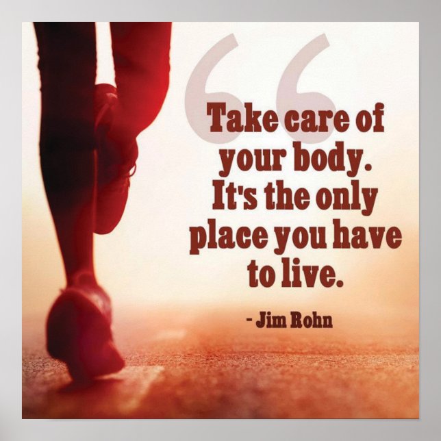 Póster Motivación de entrenamiento (Frente)