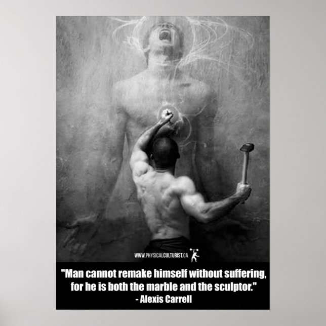 Póster Motivación de entrenamiento (Frente)