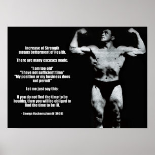 Póster Motivación de entrenamiento