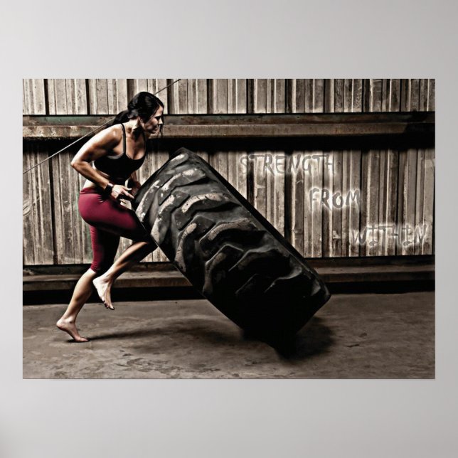 Póster Motivación de entrenamiento (Frente)