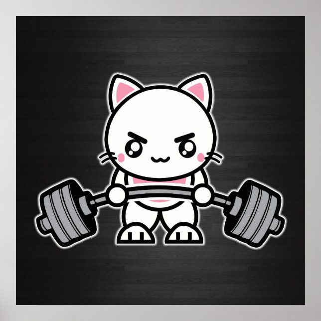 Póster Motivación de entrenamiento (Frente)