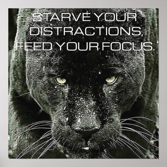 Póster Motivación de entrenamiento (Frente)