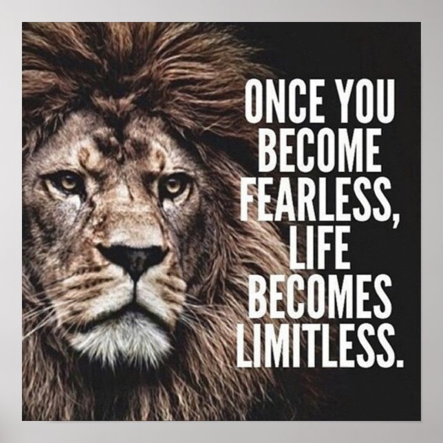 Póster Motivación de entrenamiento (Frente)