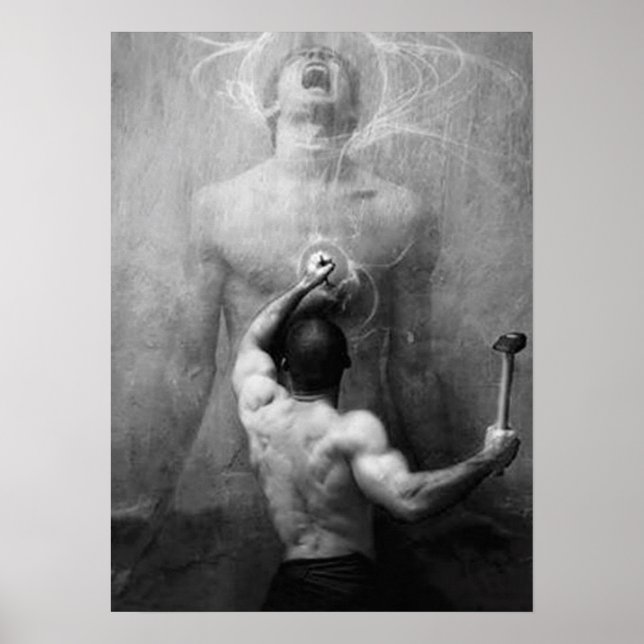 Póster Motivación de entrenamiento (Frente)