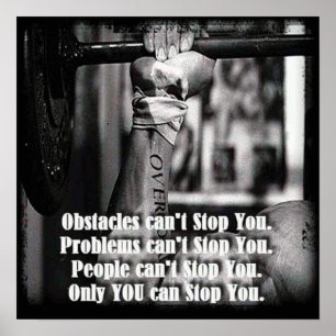 Póster Motivación de entrenamiento