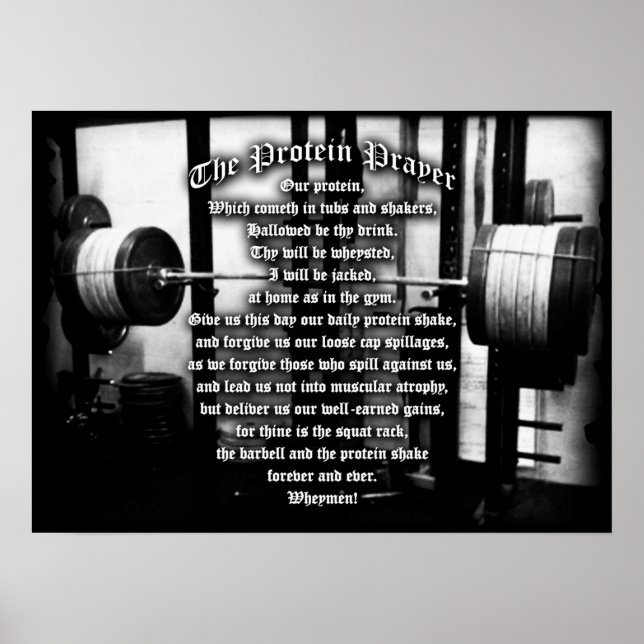 Póster Motivación de entrenamiento (Frente)
