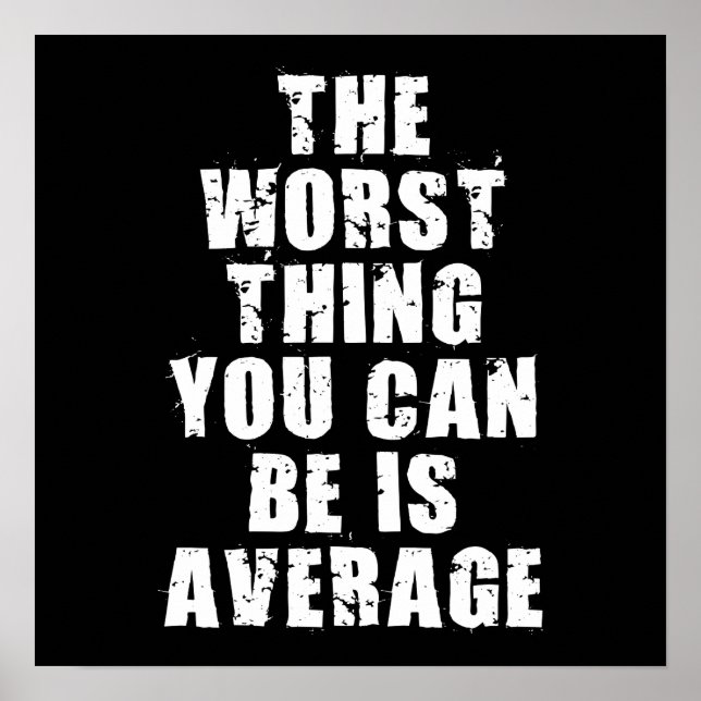 Póster Motivación de entrenamiento (Frente)