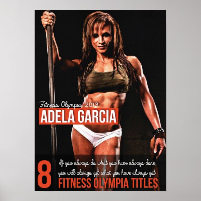 Póster Motivación de entrenamiento (Frente)