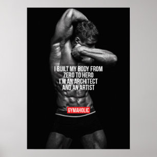 Póster Motivación de entrenamiento