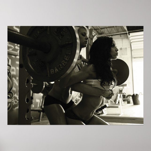 Póster Motivación de entrenamiento (Frente)