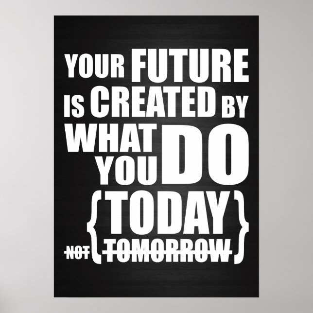 Póster Motivación de entrenamiento (Frente)