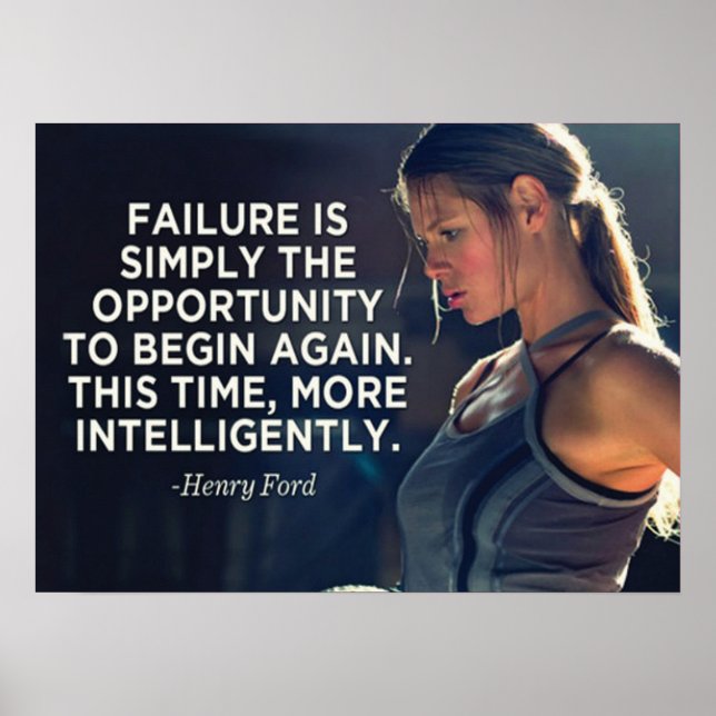 Póster Motivación de entrenamiento (Frente)