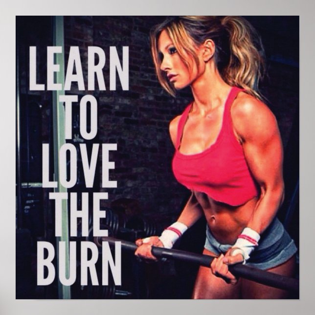 Póster Motivación de entrenamiento (Frente)