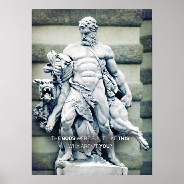 Póster Motivación de entrenamiento (Frente)