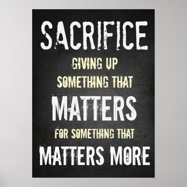 Póster Motivación de entrenamiento (Frente)