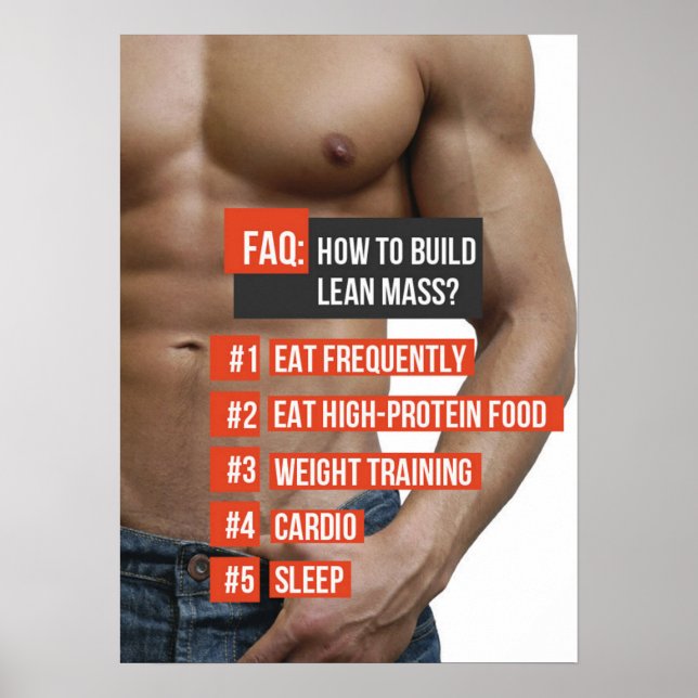 Póster Motivación de entrenamiento (Frente)