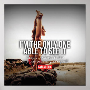 Póster Motivación de entrenamiento