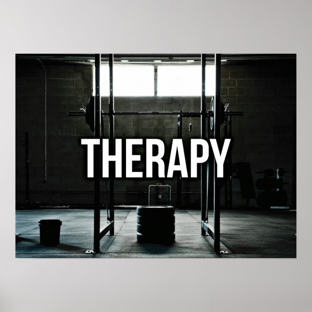 Póster Motivación de entrenamiento (Frente)