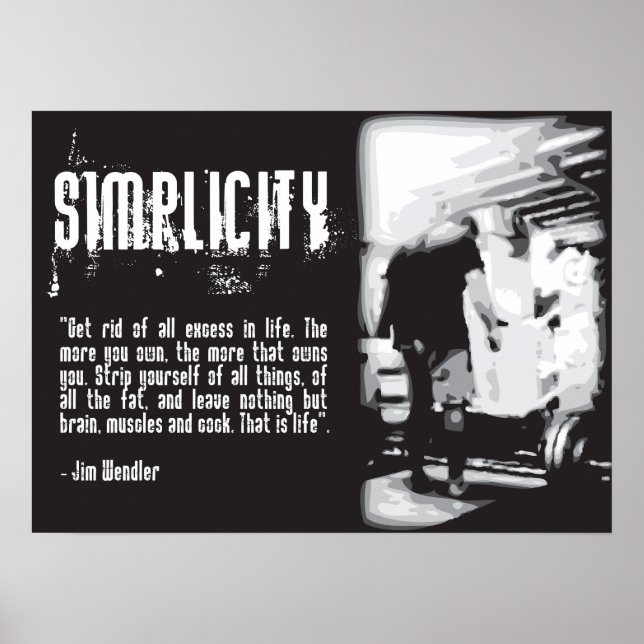 Póster Motivación de entrenamiento (Frente)