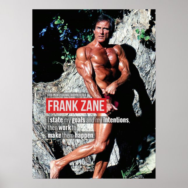 Póster Motivación de entrenamiento (Frente)