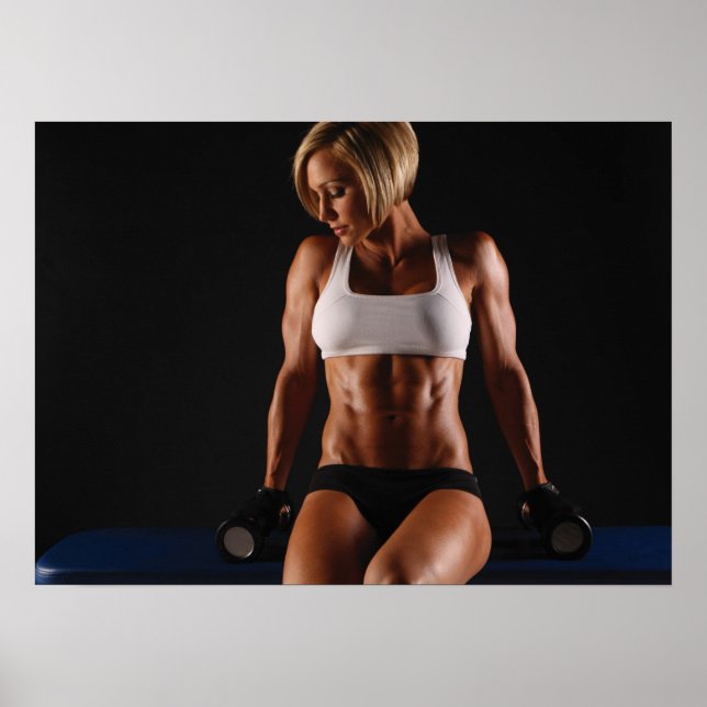 Póster Motivación de entrenamiento (Frente)