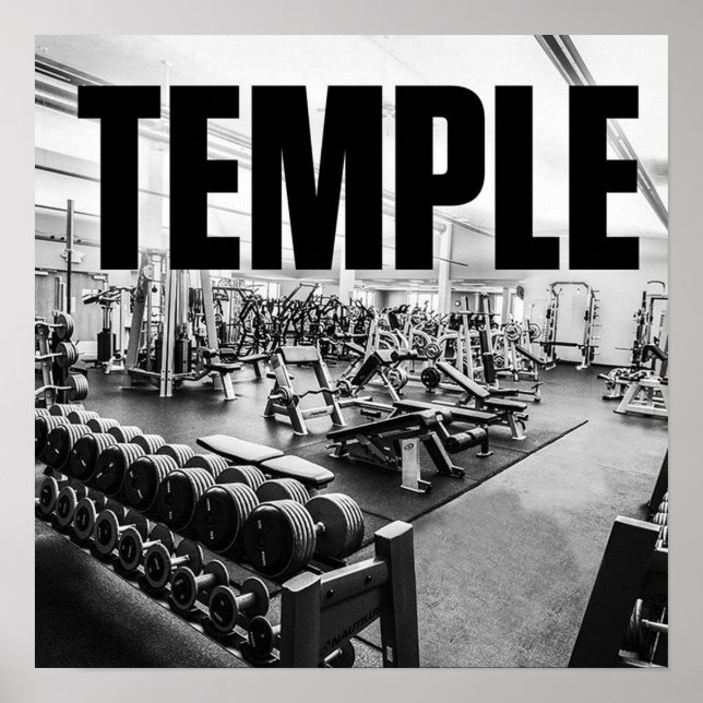 Póster Motivación de entrenamiento (Frente)