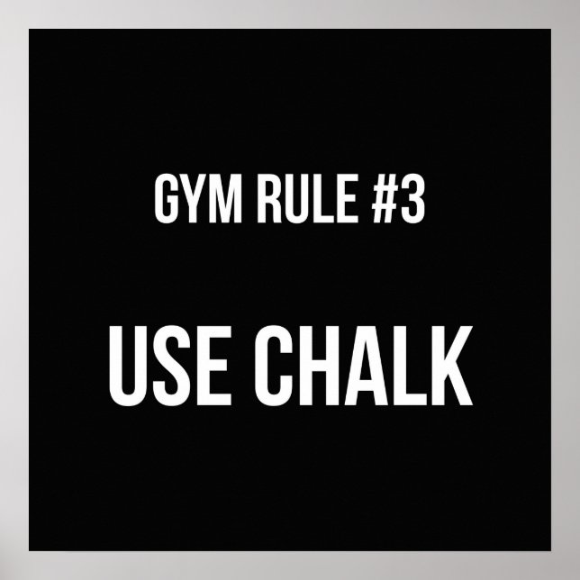 Póster Motivación de entrenamiento (Frente)