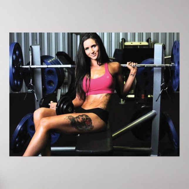 Póster Motivación de entrenamiento (Frente)