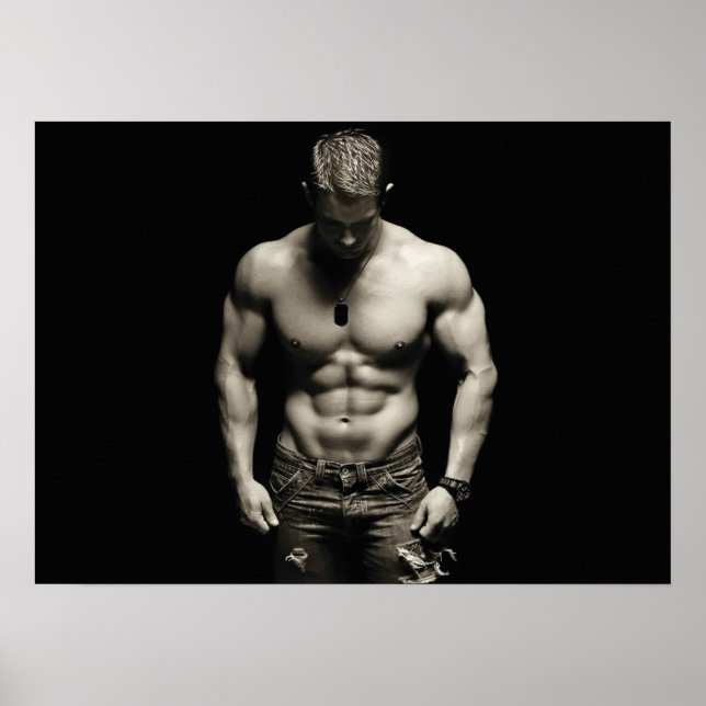 Póster Motivación de entrenamiento (Frente)