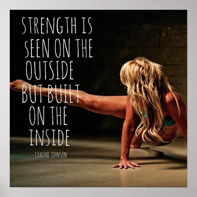 Póster Motivación de entrenamiento (Frente)