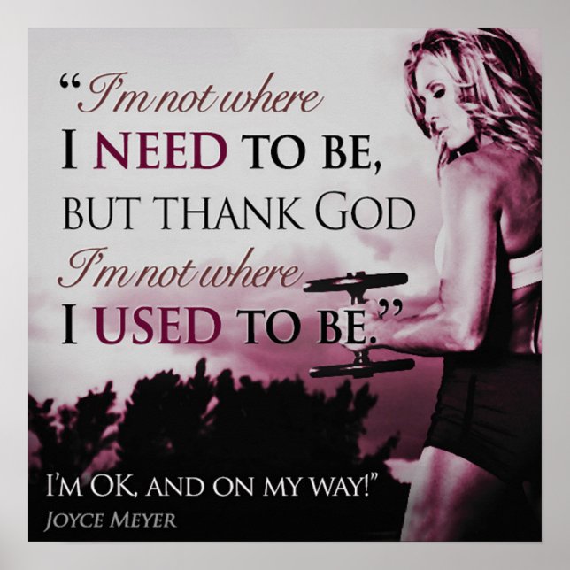 Póster Motivación de entrenamiento (Frente)