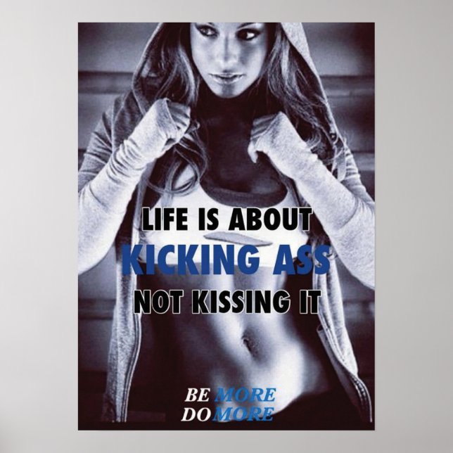 Póster Motivación de entrenamiento (Frente)