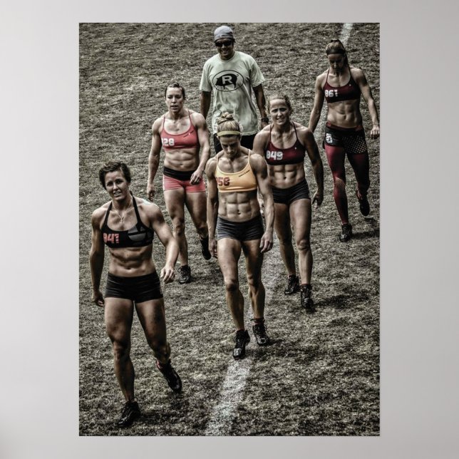 Póster Motivación de entrenamiento (Frente)