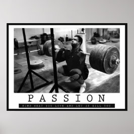 Póster Motivación de entrenamiento