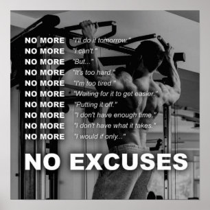 Póster Motivación de entrenamiento