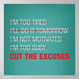 Póster Motivación de entrenamiento