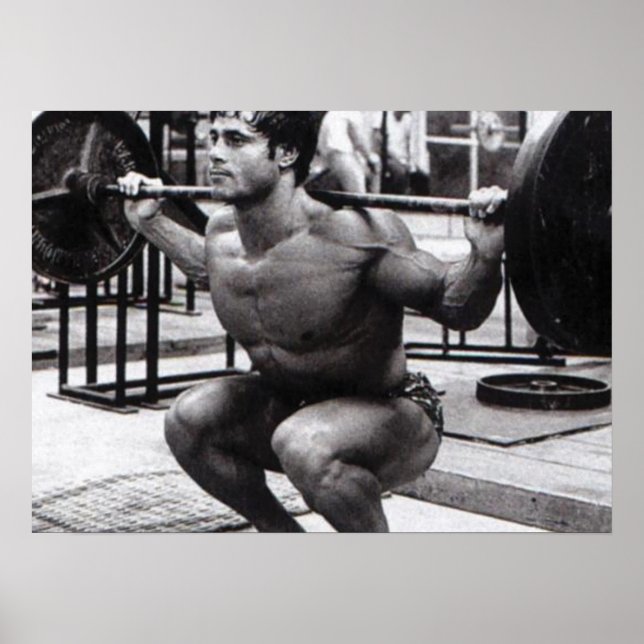 Póster Motivación de entrenamiento (Frente)