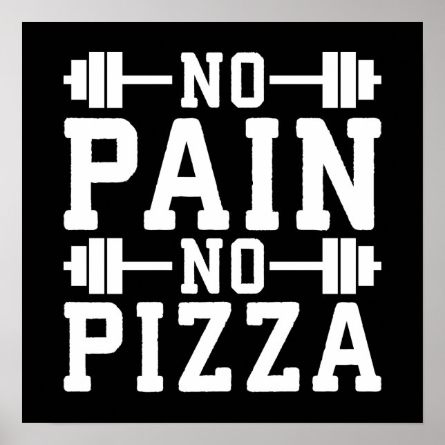 Póster Motivación de entrenamiento (Frente)