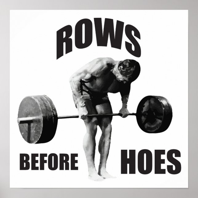 Póster Motivación de entrenamiento (Frente)