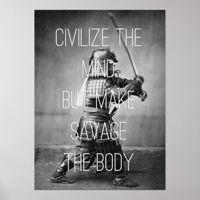 Póster Motivación de entrenamiento (Frente)