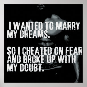 Póster Motivación de entrenamiento