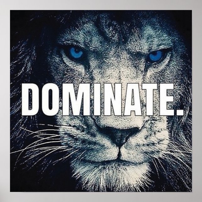 Póster Motivación de entrenamiento (Frente)