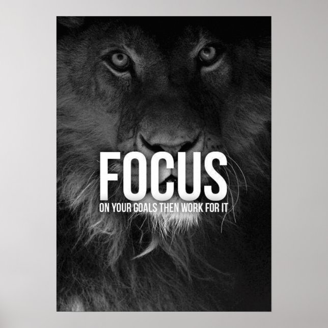 Póster Motivación de entrenamiento (Frente)