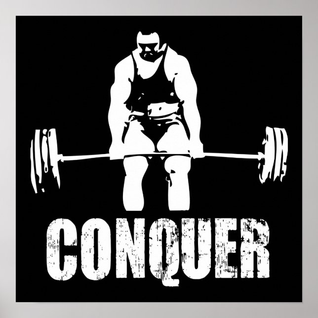 Póster Motivación de entrenamiento (Frente)